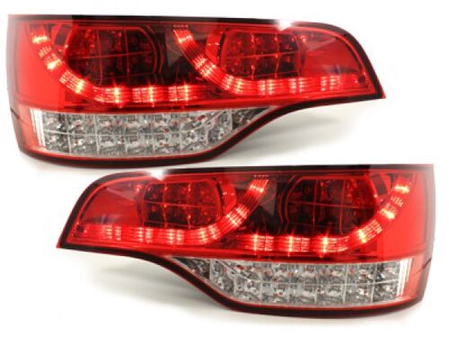 Audi Q7 05-09 Фонари светодиодные, красно-белые