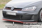 VW Golf 7 GTI/GTD 12-17 Сплиттер для переднего бампера