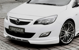 Opel Astra J 09-12 Спойлер переднего бампера