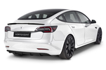 Tesla Model 3 17- Спойлер на крышку багажника Carbon Look матовый