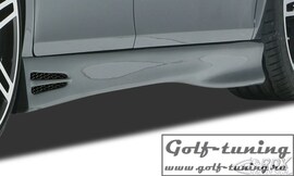 Seat Leon 1P Накладки на пороги GT4