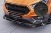 Ford Tourneo 20- Накладка на передний бампер Carbon look матовая