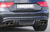 Audi A5 B8/B81 07-11/11-16 2,0l TFSI Глушитель rieger