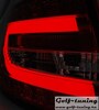 Audi A6 4F 04-08 Седан Фонари светодиодные, красно-белые lightbar