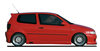 VW Polo 6N/6N2 94-01 3/5Дв Накладки на пороги