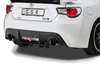 Toyota GT86 12-16 Накладка на задний бампер Racing c CSR-logo