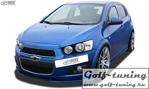 Chevrolet Aveo T300 Накладки на пороги &quot;GT4&quot;