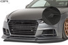 Audi TTS FV/8S 14- Спойлер переднего бампера Carbon look