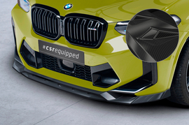 BMW X3 M Competition 21- Накладка на передний бампер Carbon look