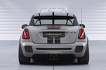 Mini R58 / R59 JCW 11-15 Накладка на задний бампер Carbon look матовая