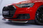 Audi A8 17-21 Накладка на передний бампер Carbon look