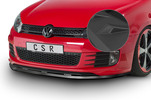 VW Golf VI GTI/GTD Накладка на передний бампер Cupspoilerlippe матовая