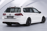 VW Golf 7 GTD Универсал 17-20 Накладка на задний бампер Racing c CSR-logo 