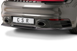 Porsche 911/992 19- Накладка на задний бампер/диффузор матовая