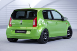 VW up!/Seat Mii/Skoda Citigo 11- Накладки на пороги Carbon look