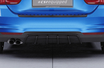 BMW 4er F32/F33/F36 M-Paket 13-21 Накладка на задний бампер Carbon look