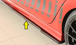 Seat Leon 4 (KL) Хэтчбек\Универсал: 20- Сплиттеры нижние глянцевые для накладок на пороги rieger