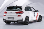 Hyundai I30 N Хэтчбек 17-19 Накладка на задний бампер Racing c CSR-logo