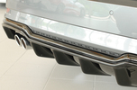 Audi A3 8V 3/5Дв Хэтчбек 16-19 Накладка на задний бампер/диффузор глянцевая