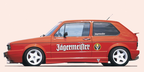 VW Golf 1 Накладки на пороги