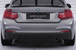 BMW 2er F22/F23 M-Paket 13-21 Накладка на задний бампер Carbon look матовая