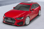Audi A4 S-Line/S4 B9 19- Накладка переднего бампера Carbon look