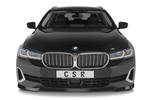 BMW 5er (G30/G31) 20- Накладка на передний бампер Carbon look 