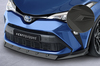 Toyota C-HR 20- Накладка переднего бампера Carbon look матовая
