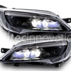 Fiat Ducato / Peugeot Boxer / Citroen Jumper 2014- Фары светодиодные черные