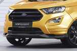 Ford EcoSport 17- Накладка на передний бампер глянцевая