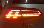 VW Golf 7 12-20 Фонари светодиодные, красно-тонированные