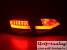 Audi A4 B8 07-11 Седан Фонари светодиодные, красно-белые Lightbar design