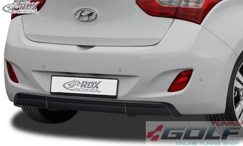 Hyundai i30 GD 12- Накладка на задний бампер/диффузор