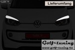 VW UP! 11- Реснички на фары carbon look