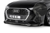 Audi Q3 (Typ F3) 18- Накладка на передний бампер Carbon look