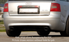 Audi A6 4B 01-04 Универсал Накладка на задний бампер S6-Look