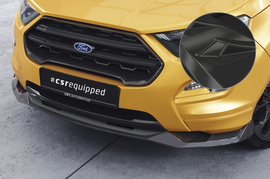 Ford EcoSport 17- Накладка на передний бампер Carbon look