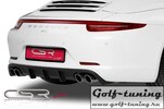 Porsche 911/991 11- Накладка на задний бампер