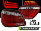 BMW E60 LCI 07-10 Фонари led bar красно-белые