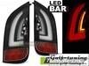 VW UP! 11- / Skoda Citigo 11- Фонари в стиле Led Bar черные