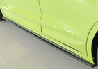 Skoda Enyaq iV +RS (NY) 20- Сплиттеры боковые под Sportline и RS накладки на пороги