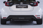 Toyota GR Yaris 20- Накладка на задний бампер Carbon look