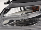 Audi A4 07-11 Фары с LED габаритами хром
