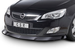 Opel Astra J 09-12 Накладка на передний бампер глянцевая