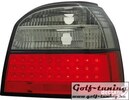 VW Golf 3 Фонари светодиодные, красно-тонированные