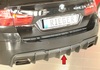 BMW F10/F11 10-17 550 Диффузор под покраску для заднего M-Sport-package бампера