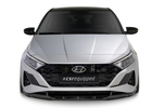 Hyundai i20 20- Накладка переднего бампера глянцевая