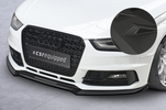 Audi A4 B8 Sport Edition plus 11-15 Накладка на передний бампер  Carbon look матовая