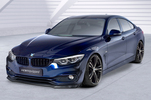 BMW 4er F36 Gran Coupe 17-21 Накладка на передний бампер Carbon look матовая