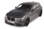 BMW 1er F20 / F21 11-15 Накладка на передний бампер Carbon look